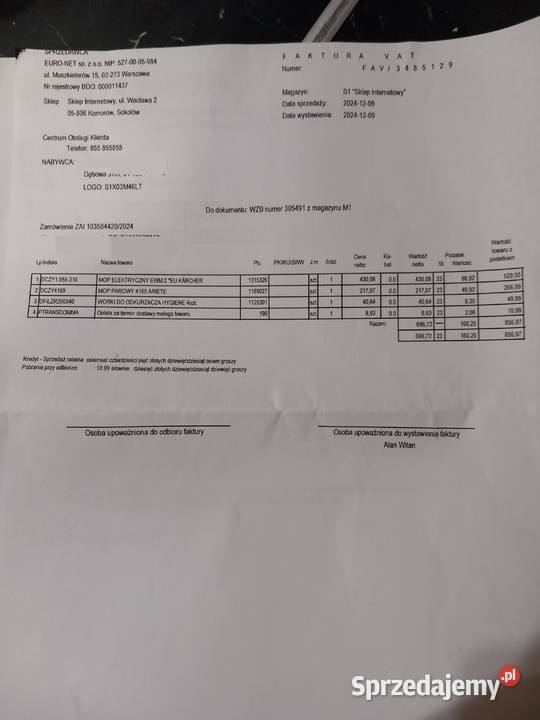 Mop elektryczny bezprzewodowy Karcher nowy Poznań