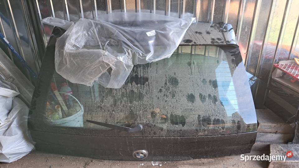Klapa tyl BMW X5 E53 czarna Lubaczów