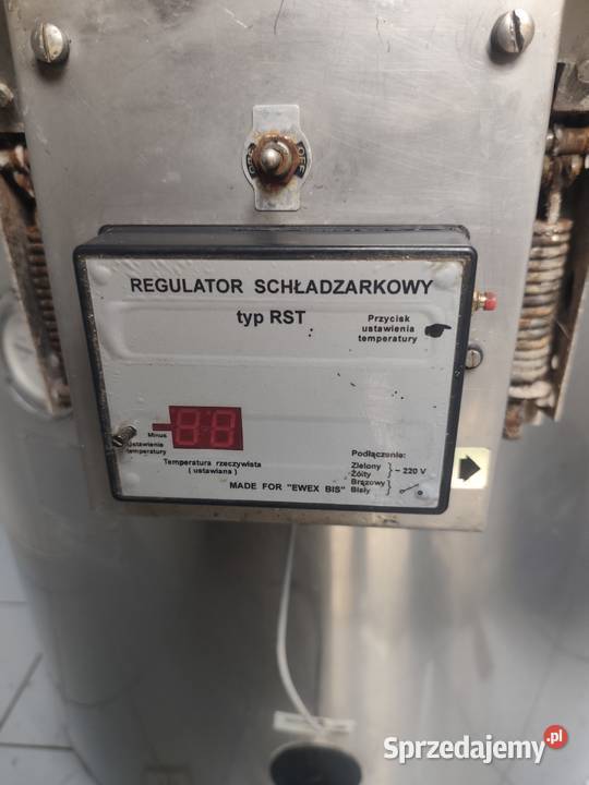 Schładzalnik do mleka 350l z wszystkimi