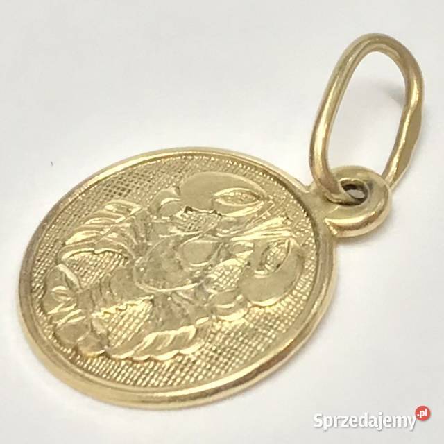 Złoty WISIOREK zawieszka 585 14K znak ZODIAKU złoto Warszawa sprzedam