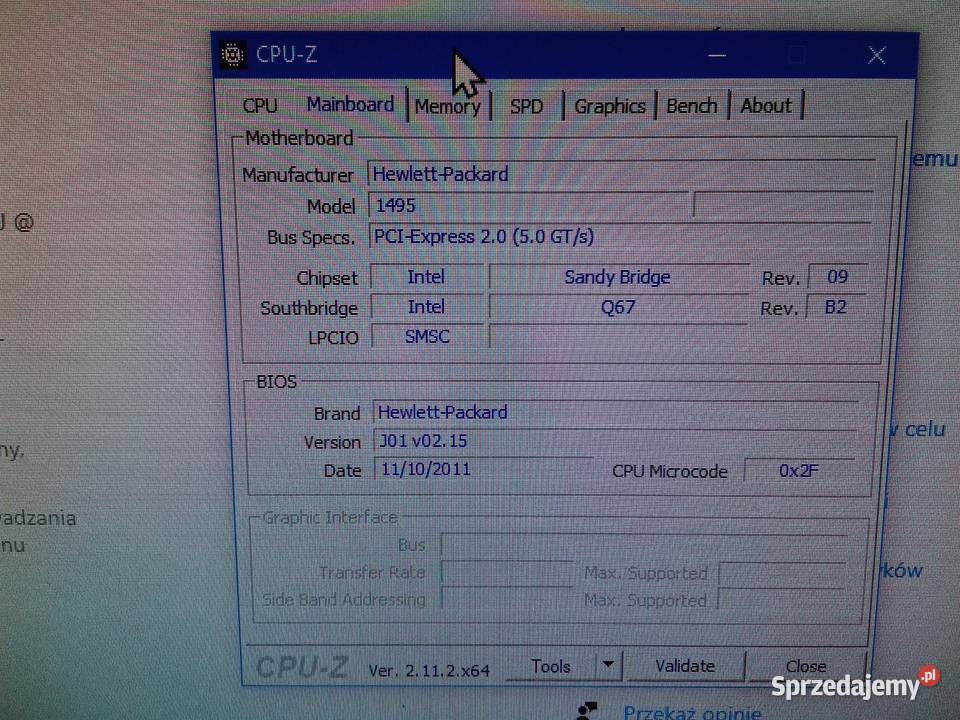 SFF HP Compaq 8200 Elite SFF PC 1495 i32100 SSD kujawsko-pomorskie Bydgoszcz sprzedam