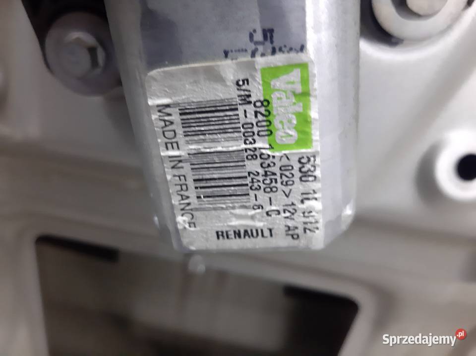 SILNICZEK WYCIERACZKI KLAPY TYL RENAULT SCENIC śląskie Częstochowa