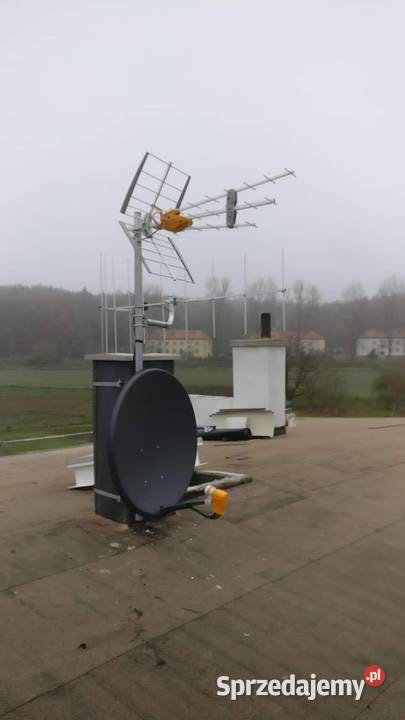 Anteny TV Sat ustawianie montaż Nc Cyfrowy dolnośląskie Lwówek Śląski serwis