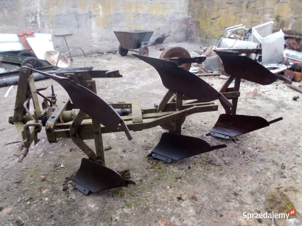 Pług obrotowy 3 skibowy obracany mechanicznie do Kłodzko