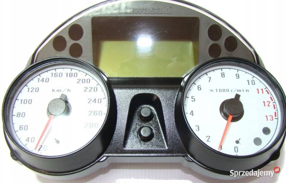 Kawasaki ZZR 1400 LICZNIKA ZEGAR PRĘDKOŚCIOMIERZ Liczniki Liczniki Nowy Tomyśl