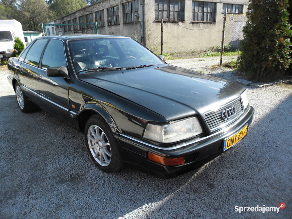 Audi 100 typ 44 model V8 D11 23 R5 Zółte tablice Rok produkcji 1989 opolskie Nysa