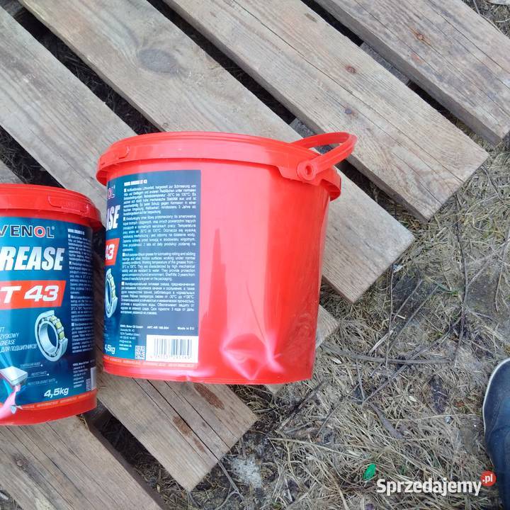 Sprzedam 2 opakowania 45 smaru ŁT 43 marki Venol Kwidzyn