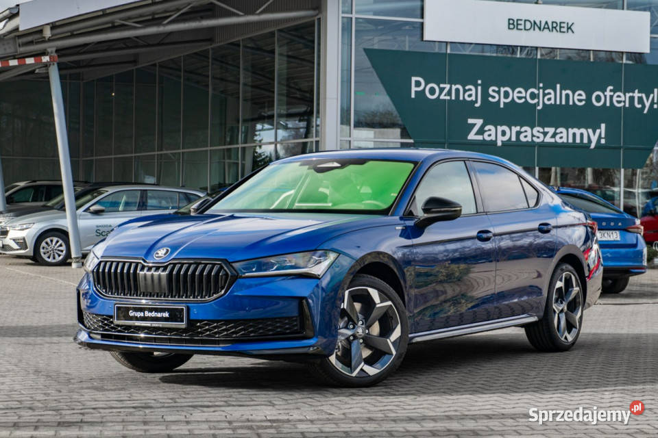 koda Superb Sportline 20 TSI 204 DSG IV 2023 1984cm3 Łódź