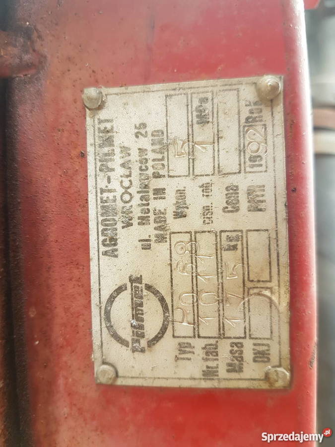 Opryskiwacz AGROMETPILMET 100 sprawny Wałek Wola Jachowa