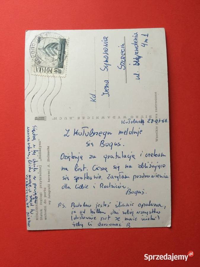 2510 Widokówka Kołobrzeg Szczecin