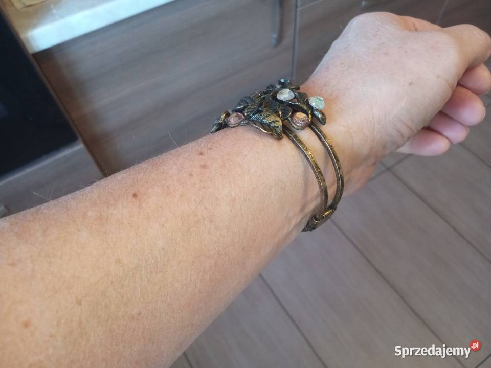 Bransoletka metalowa Vintage 4 Stalowa Wola