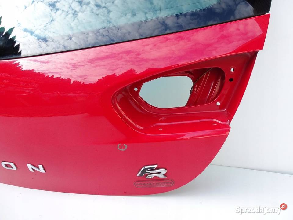 KLAPA TYŁ TYLNA BAGAŻNIKA Z SZYBĄ LS3H SEAT LEON