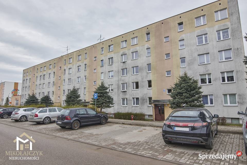 3 pokoje Sikorskiego 27 60 m2 duży balkon IV Bartoszyce