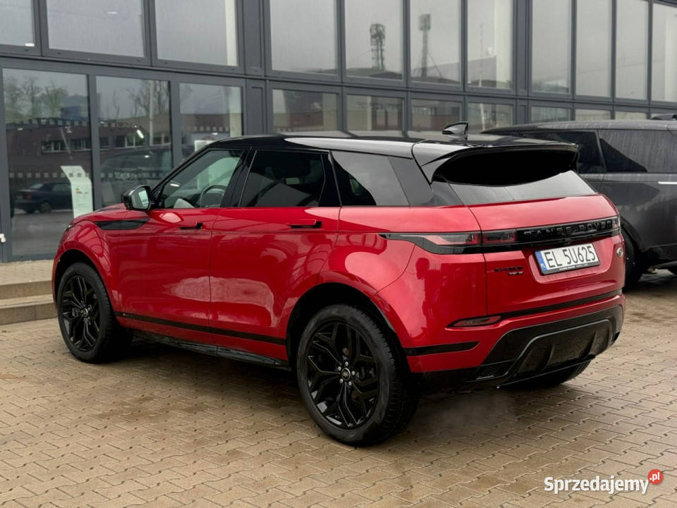 Land Rover Range Rover Evoque Range Rover Evoque podgrzewane fotele Łódź