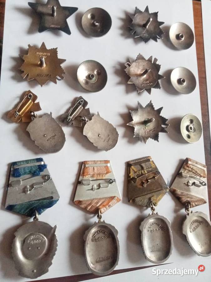 Odznaka Odznaczenie Order Medal ZSRR Gwiazda Grójec