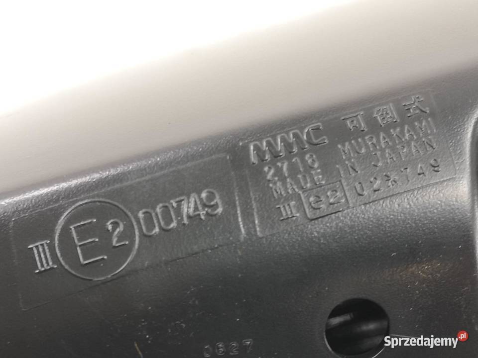 LUSTERKO PRAWE MITSUBISHI GALANT E33A 19871991 osobowe