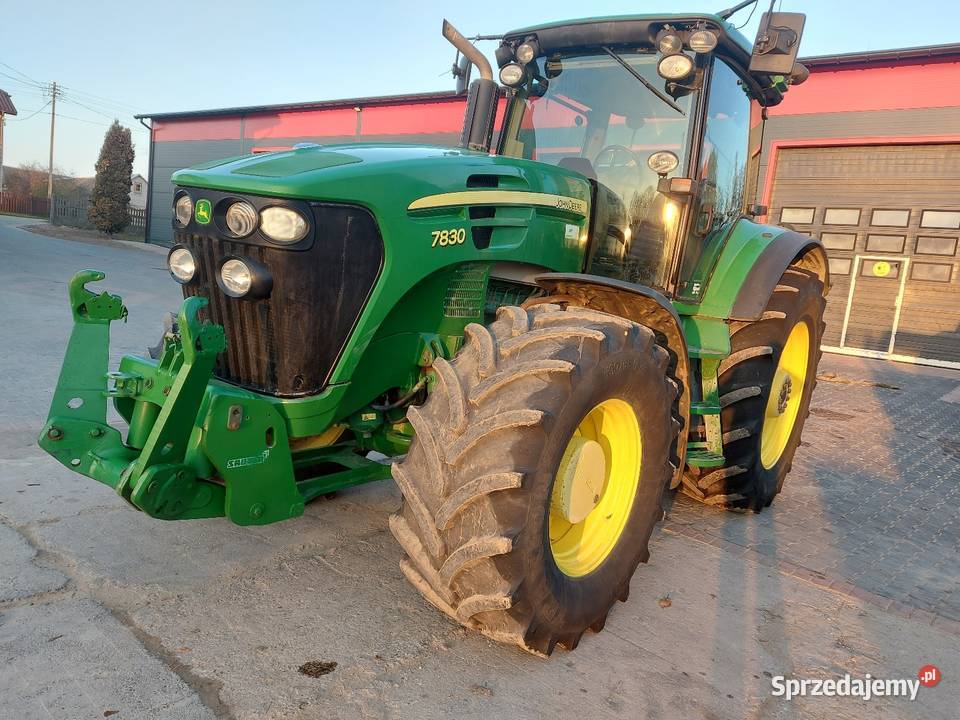 John Deere 7830 Power Quad nie 7730 fendt podlaskie Zambrów