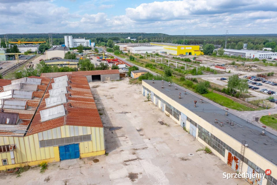 Kompleks przemysłowy 8 536 m suwnice PV Rogówiec sprzedam