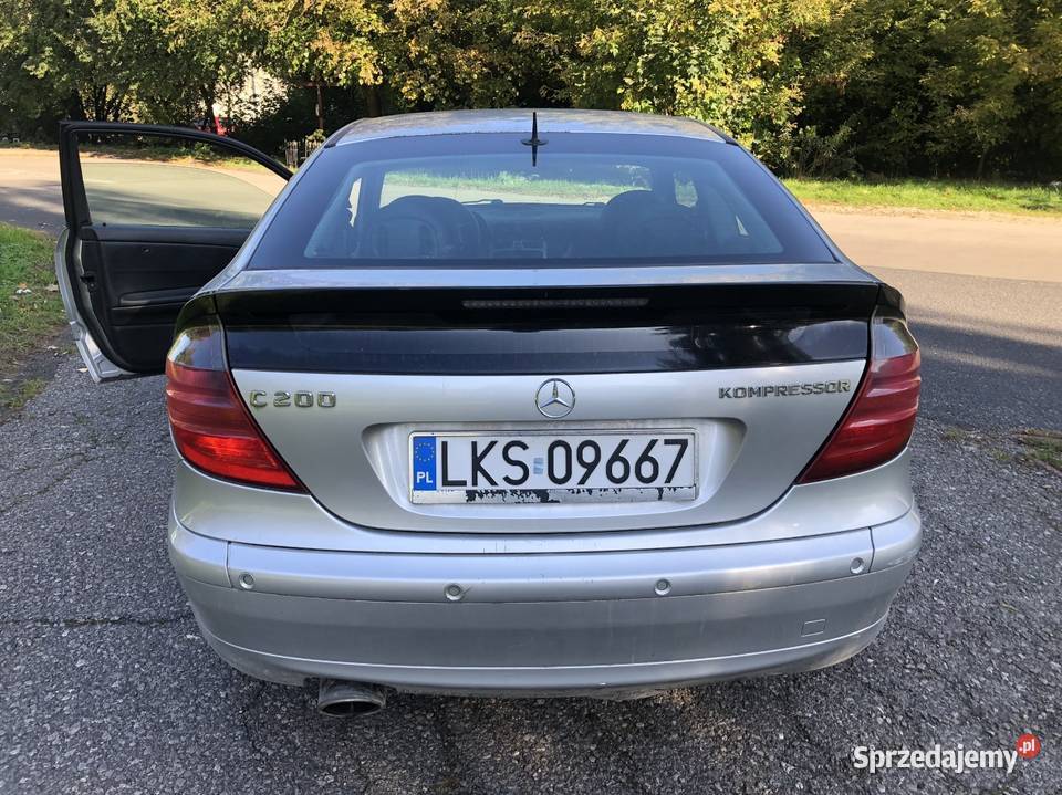 Mercedes benz c200k 20 kompresor 163 sportcoupe Lublin sprzedam