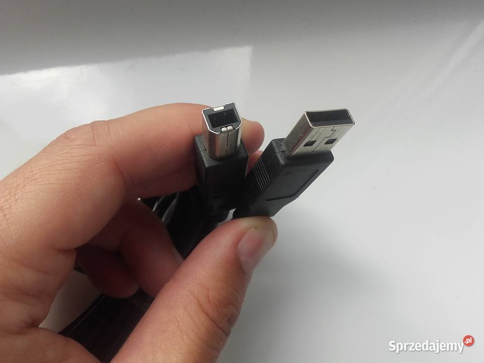 Kabel USB AB drukarka scaner itp 90 09m czarny Bydgoszcz sprzedam