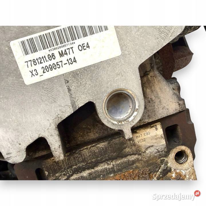 SILNIK M47D20 BMW E90 E91 E92 20 D DIESEL 204D4 osobowe Chełm
