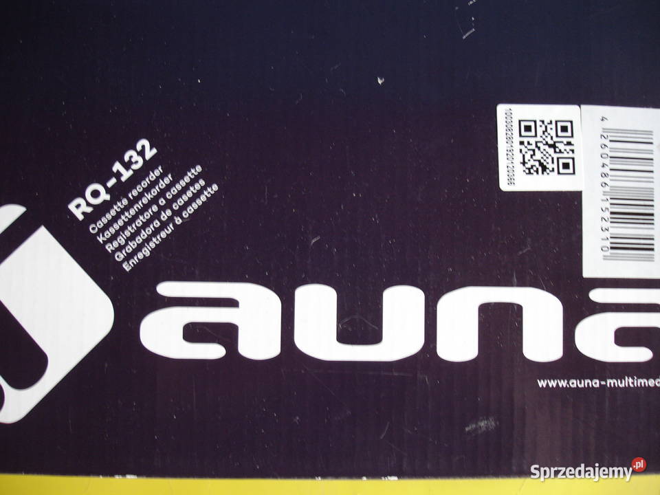 Magnetofon kasetowy AUNA RQ132 USB nowy Zielona Góra