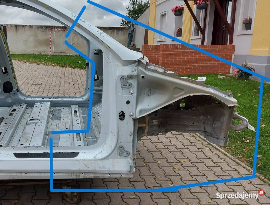 TESLA MODEL Y 2023r Ćwiartka podłużnica słupek sprzedam