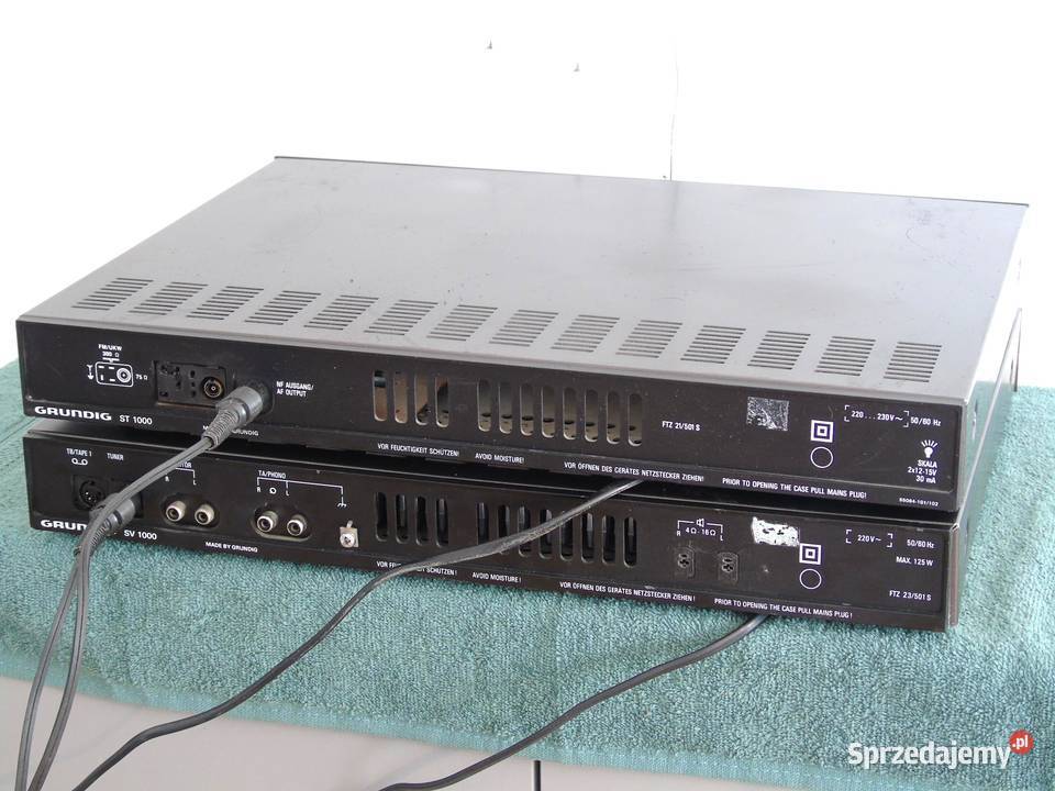 Wzmacniacz i Tuner Grundig SV i ST 1000 Vintage Amplitunery podkarpackie Jasło