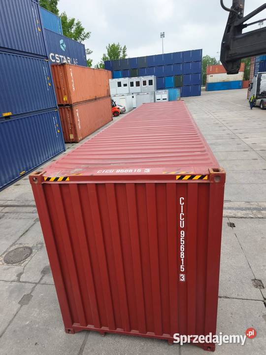 Kontener Morski Magazynowy 40HC nowy 12m Magazynowanie
