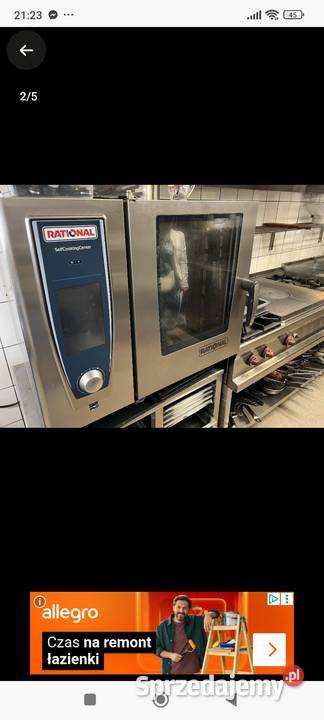 Piec konwekcyjno parowy rational scc we gas Radom