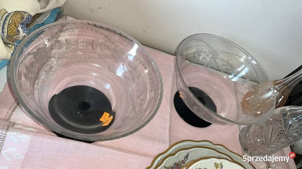 Patera miska ze szkła kryształowego Gdańsk sprzedam