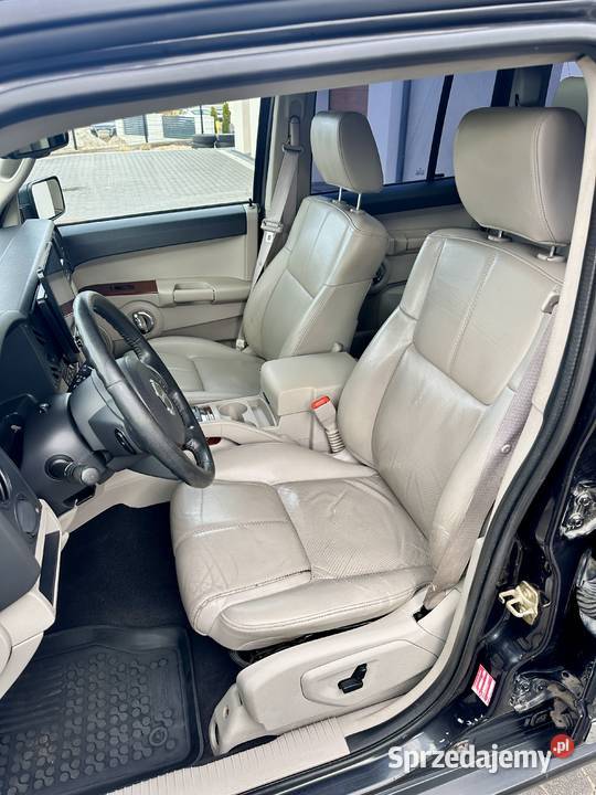 Jeep Commander 2007 30CRD Limited 7 miejsc 4x4 czarny Pruszcz Gdański