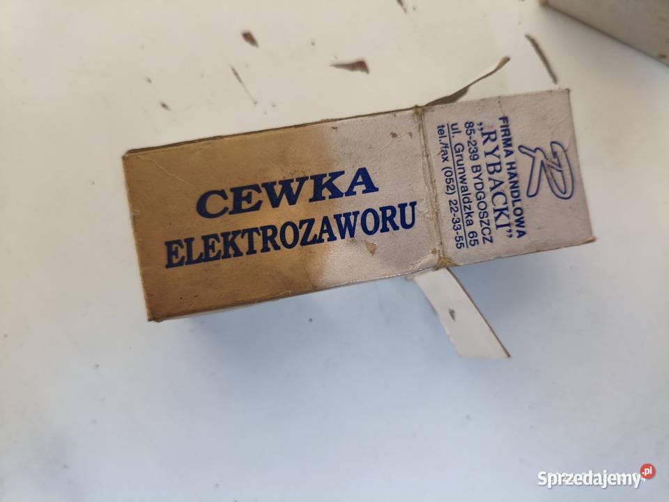 Cewka ElektrozaworuFirma Handlowa RYBACKI 1.5 Lublin