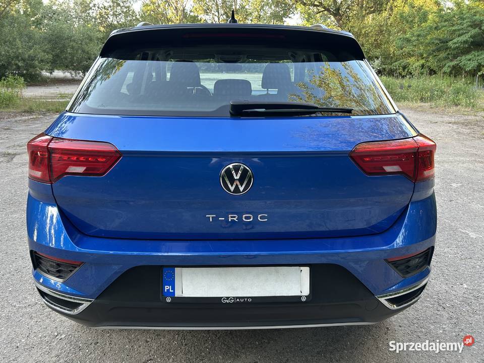 VOLKSWAGEN TROC1516V15068 DSG7SALON niebieski