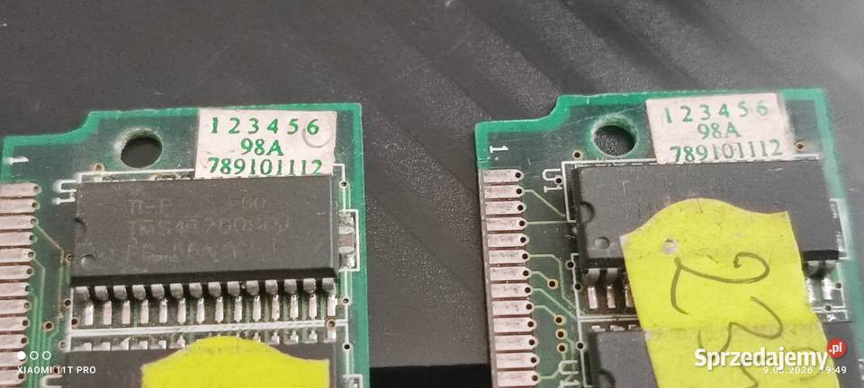 Pamięci 8MB EDO SIMM