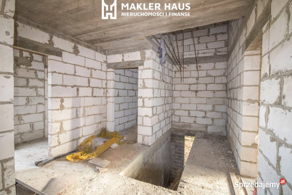 Siedlisko z rozpoczętą budową domuPrzejma Wysoka Przejma Wysoka