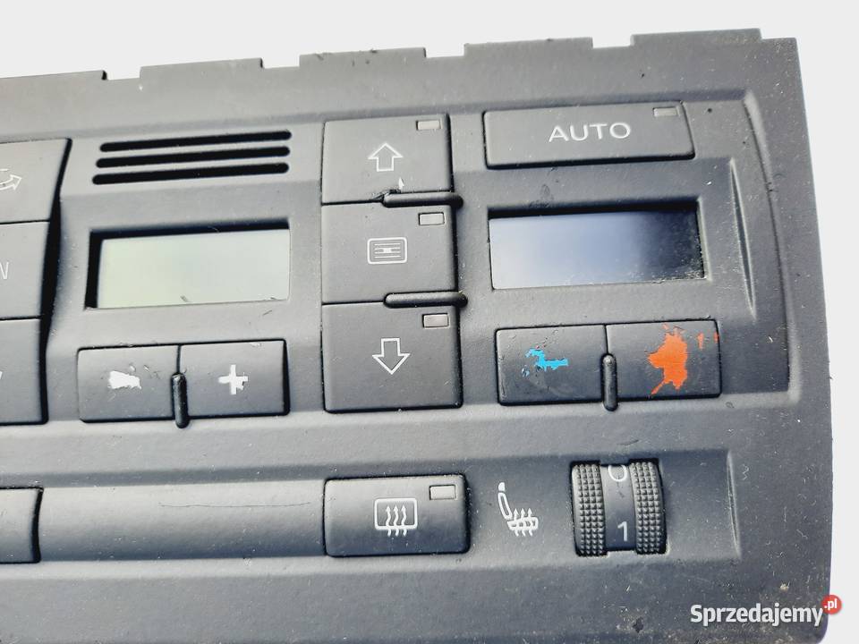 Panel klimatronic 8E0820043AH Audi A4 B6 B7 nie Panele sterowania, przełączniki Szczerbice sprzedam