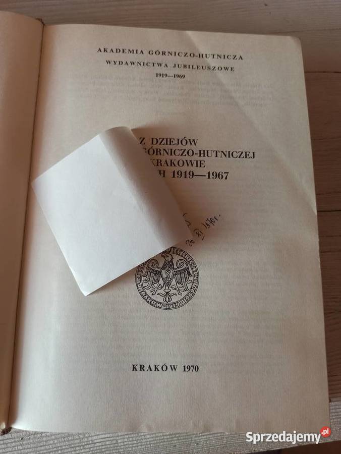 Z dziejów AGH w latach 1919 do 1969 śląskie Bielsko-Biała