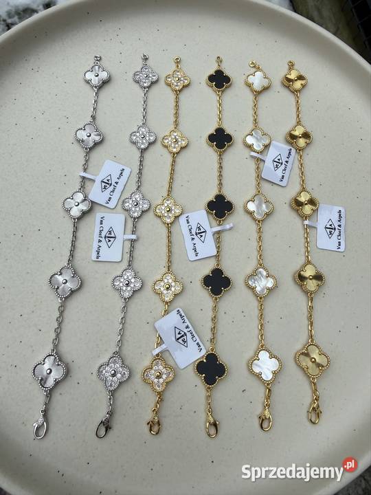 Komplet na van Cleef arpels bransoletka i Szczecin