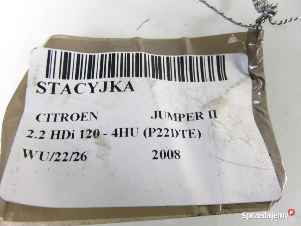STACYJKA CITROEN JUMPER II 0109900