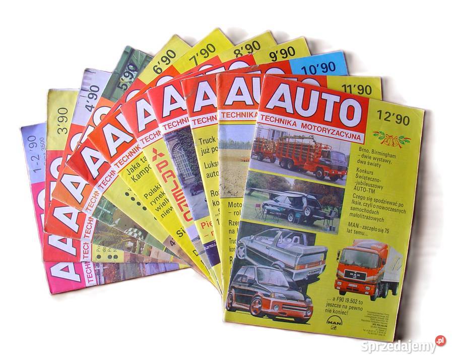 Auto Technika Motoryzacyjna pełny Rocznik 1990 Łódź