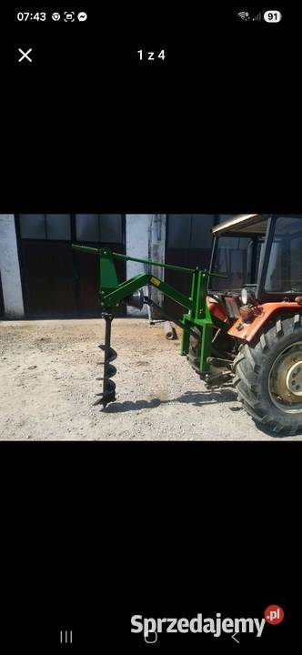 Swider ziemnydozownik do ciągnika Kraśnik