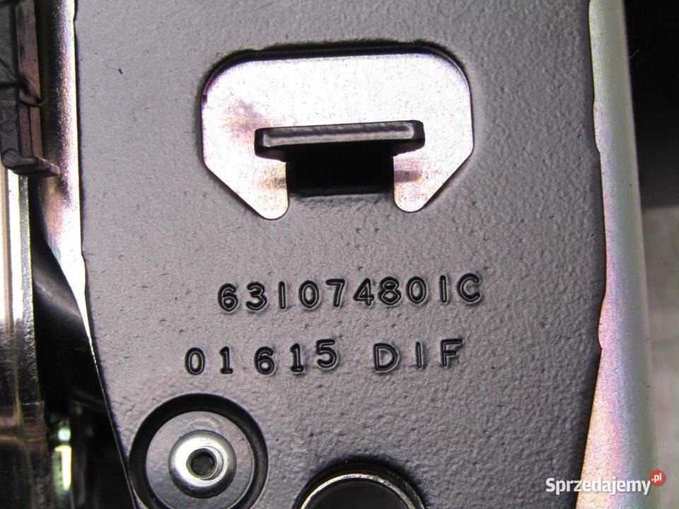 NAPINACZ PAS BEZPIECZEŃSTWA LEWY PRZÓD PRZEDNI Pasy bezpieczeństwa