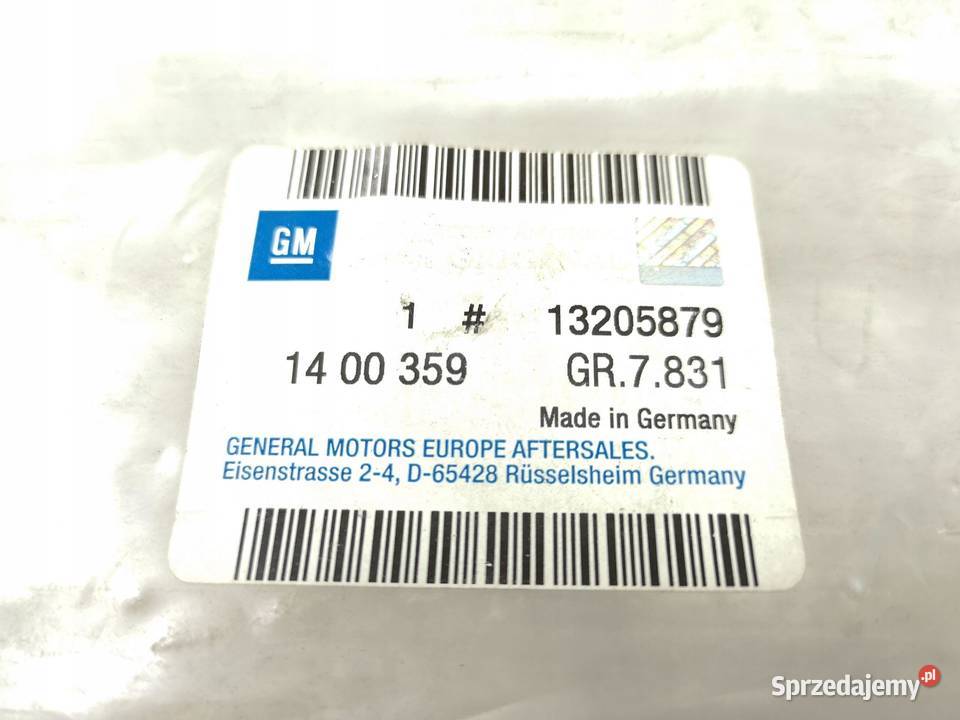 KRATKA ZDERZAKA LEWY PRZÓD OPEL VECTRA C 0608