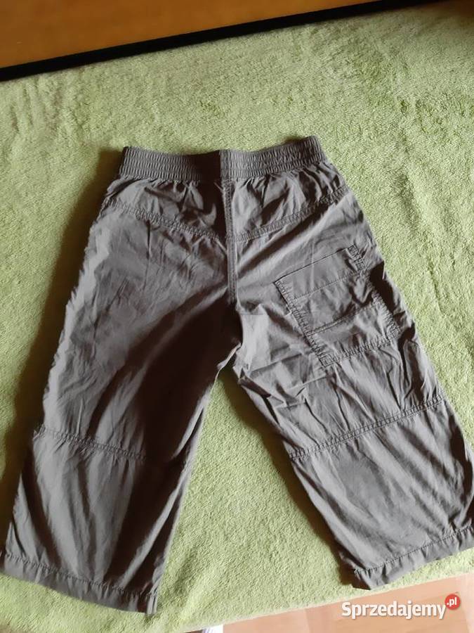 spodnie spodenki krótkie bawełniane kolana 11 lat+ Spodnie Katowice