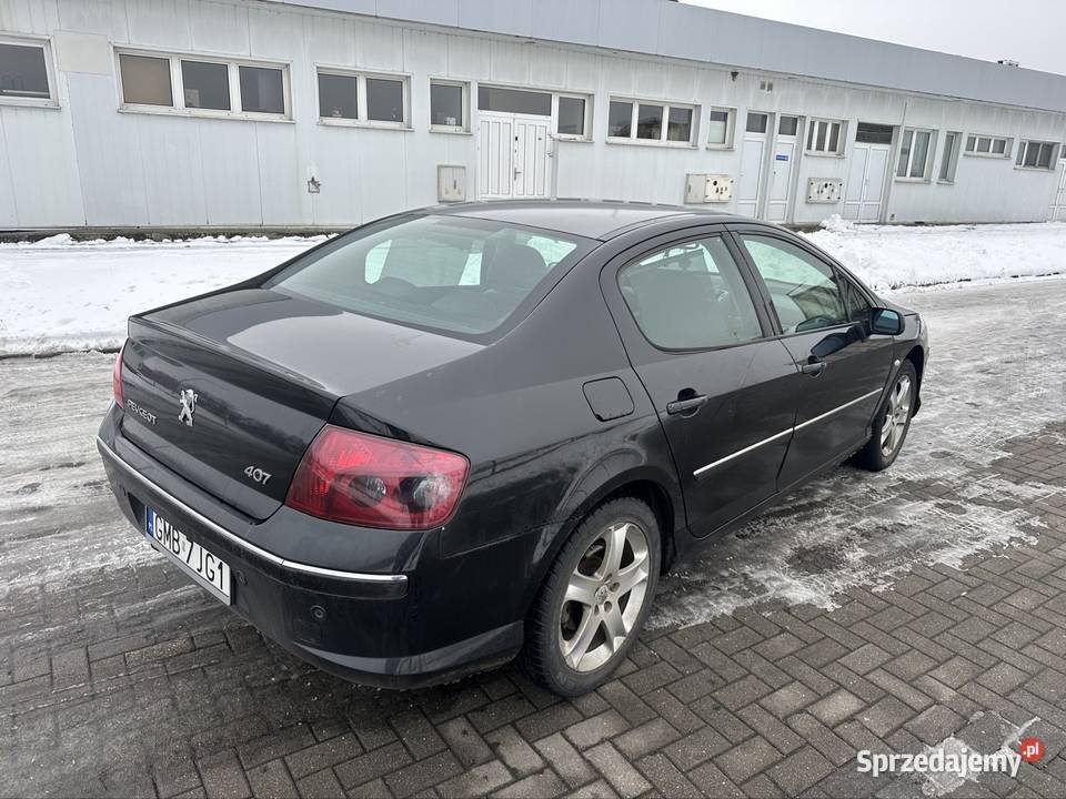 Peugeot 407 22 LPG Bogte Wyposażenie Skóry Morąg