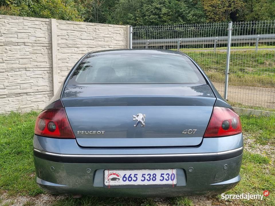 Peugeot 407 20 HDI nieuszkodzony Świebodzice