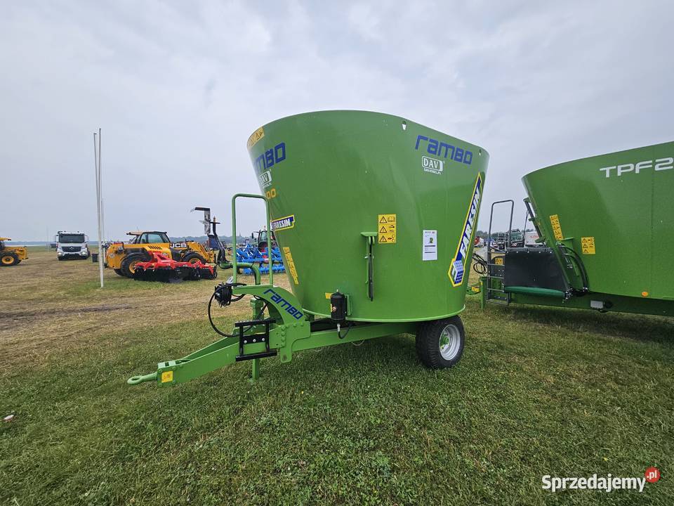 Wóz paszowy paszowóz Faresin Rambo 1100 NOWY Rolnictwo Opole