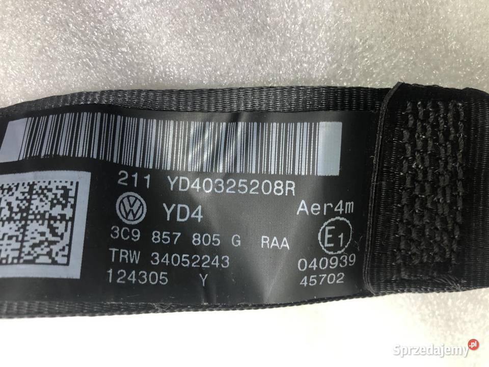 PAS LEWY TYŁ KOMBI VW PASSAT B6 3C9857805G wielkopolskie sprzedam