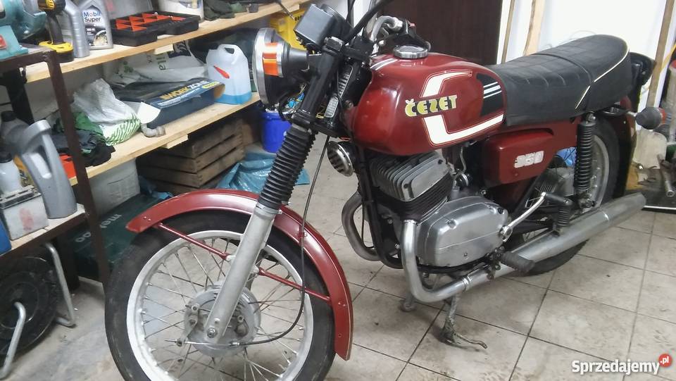 JAWA CZ CEZET 350 model 4725 ORYGINAŁ Budzyń